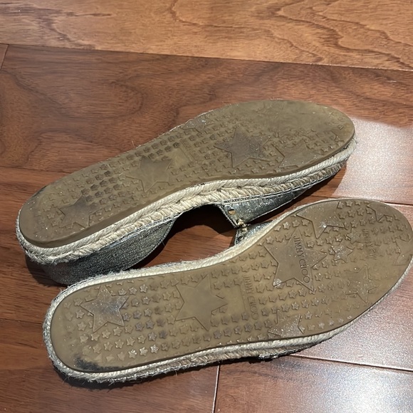Jimmy Choo 'DREYA' Studded Espadrilles size 39 - Picture 5 of 6